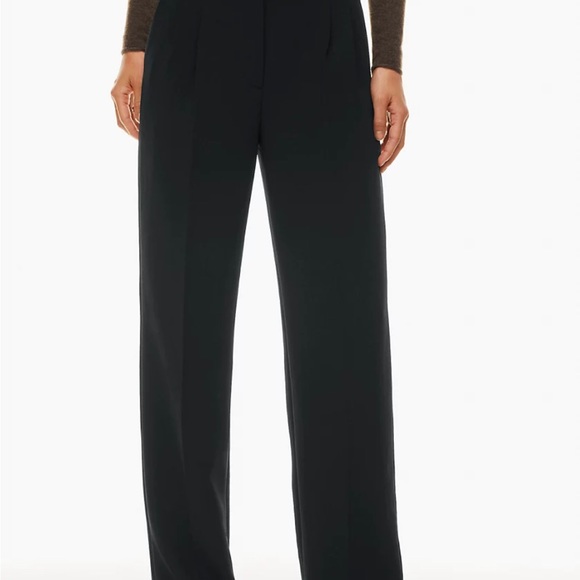 Black Effortless* pants, size 6. Aritzia’s Wilfred line. Best for 5’3”-5’7”. - Picture 7 of 9